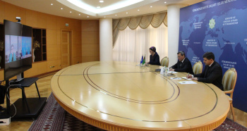 Türkmenistanyň DIM-niň ýolbaşçysy we BMG-niň Baş sekretarynyň orunbasary LLDC 3 maslahatyna taýýarlyk meselesini maslahatlaşyldylar