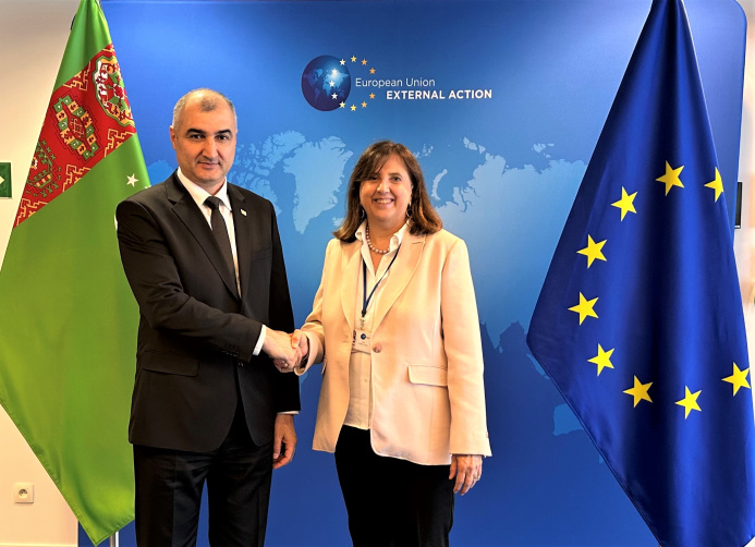  Turkmenistan and the EU Discussed Regional Security and Development in Afghanistan