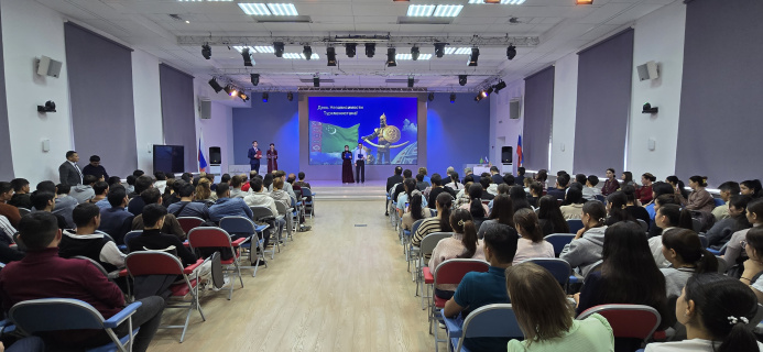  The Astrakhan State University hosted a round table dedicated to the Independence Day of Turkmenistan and the 300th anniversary of the birth of Makhtumkuli Fragi