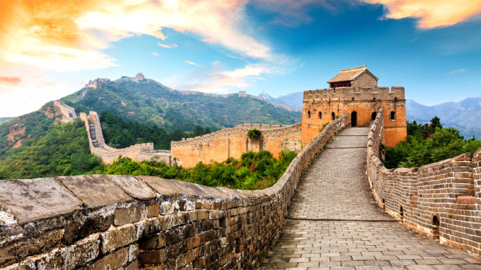  Drone delivery service launched on the Great Wall of China