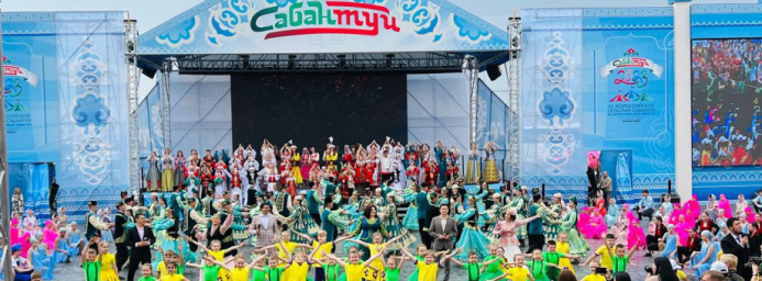  Туркменистан был представлен на Всероссийском сельском сабантуе в Астрахани