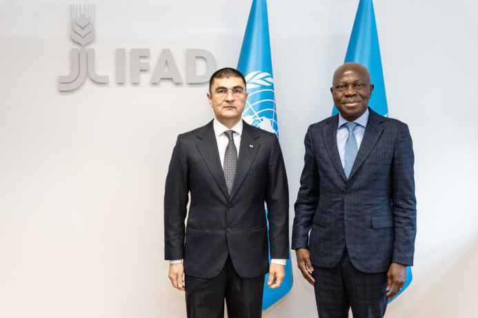  В Риме прошла встреча туркменского посла с главой IFAD