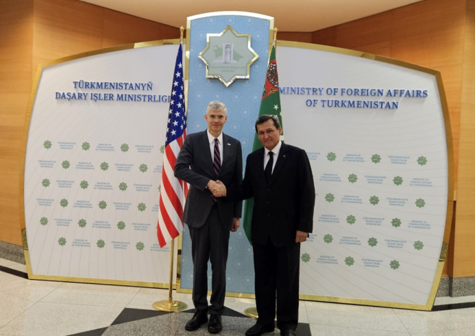  Another round of political consultations between Turkmenistan and the United States was held in Ashgabat