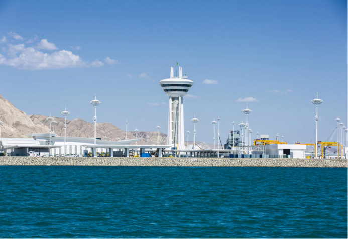  Turkmenbashi port is able to increase cargo traffic along the Lapis Lazuli corridor