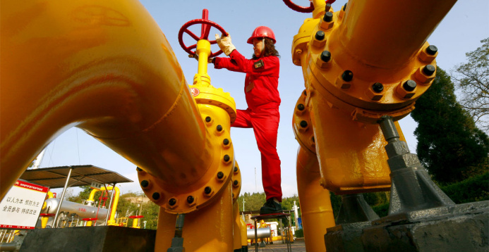  China sets new records for natural gas purchases