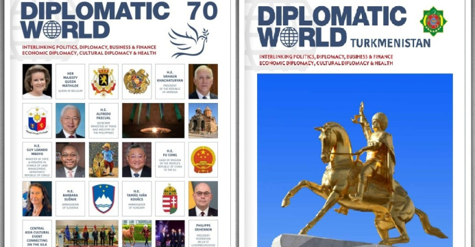  Diplomatic World magazine told about the economy, politics and culture of Turkmenistan