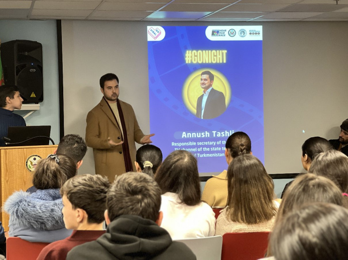  Türkmenistanda kino sungaty - nobatdaky “GoNight” Aşgabatda geçirildi