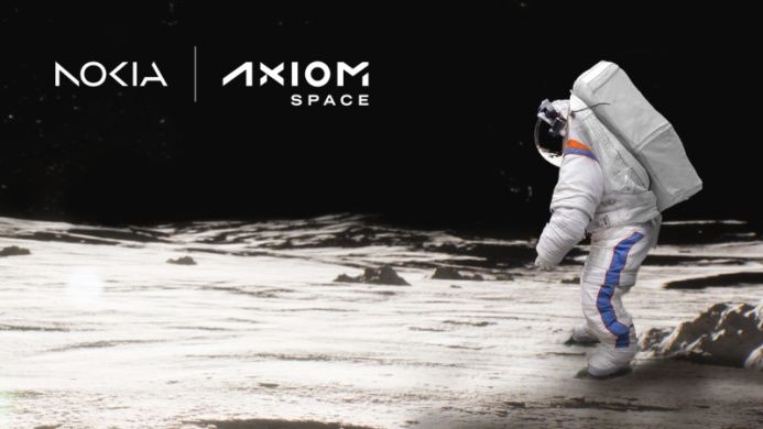  Fast LTE cellular communications will appear in Axiom Space lunar spacesuits