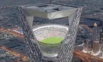 A Stadium Will Be Built on Top of a Skyscraper in Saudi Arabia