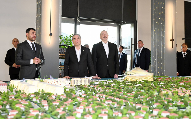 Gurbanguly Berdimuhamedov Praised the Azerbaijani Sea Breeze Project on the Caspian Sea