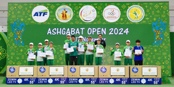 Победители и призеры международного теннисного турнира Ashgabat Open 2024