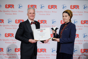 City of Arkadag Recognized at ESQR’s Quality Choice Prize 2024 Ceremony in Vienna