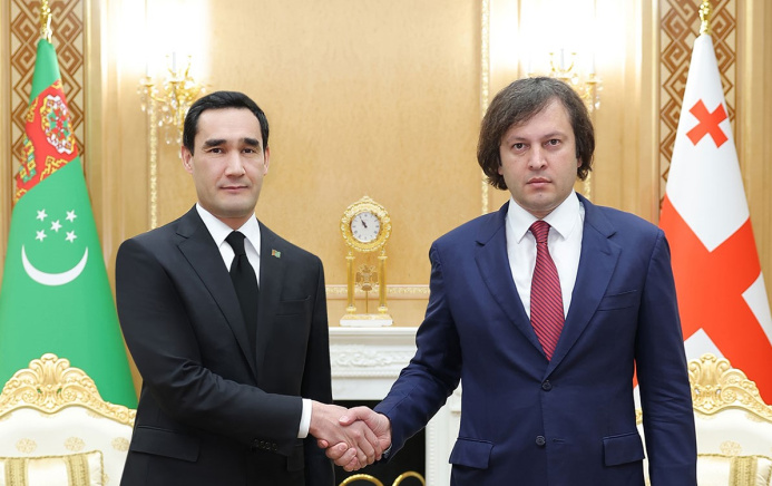  Serdar Berdimuhamedov held talks with the Prime Minister of Georgia