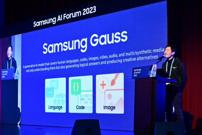  Samsung presented its generative AI