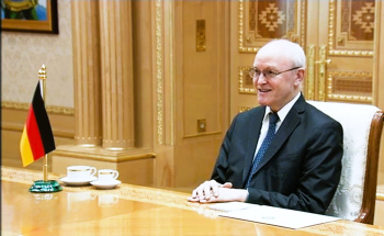 The President of Turkmenistan received the new German Ambassador
