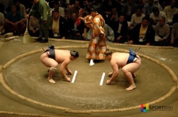 Sumo wrestling season opens in Japan