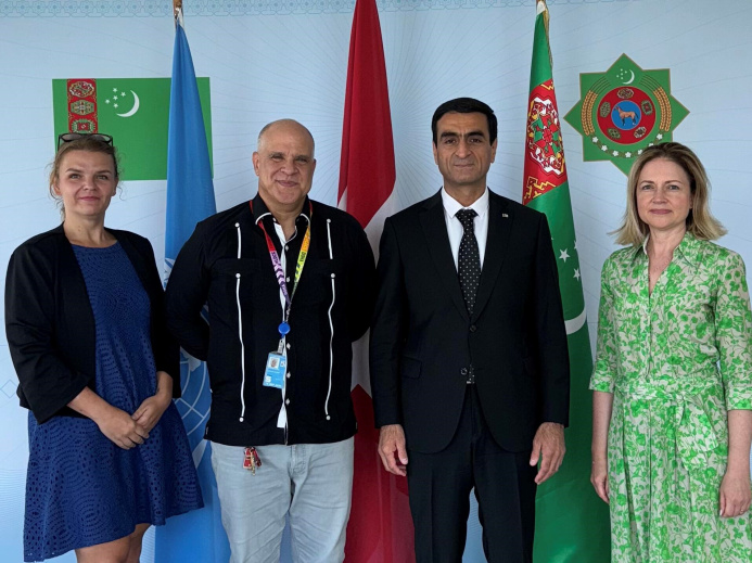  Representatives of Turkmenistan and the International Trade Center Met in Geneva