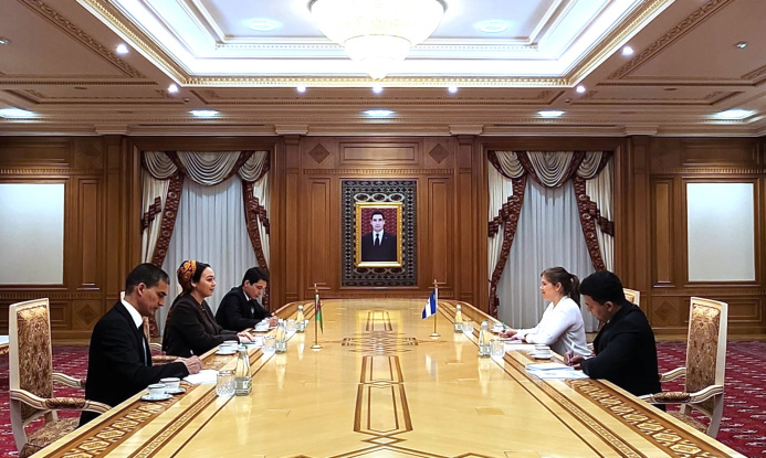  Спикер туркменского парламента приняла верительные грамоты нового посла Никарагуа