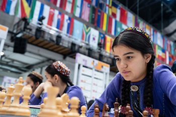 A pleasant sensation completed the first league of the Turkmenistan Chess Championship