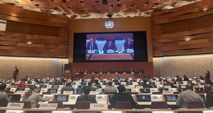  The Permanent Mission of Turkmenistan to the UN Office in Geneva held an event on transport