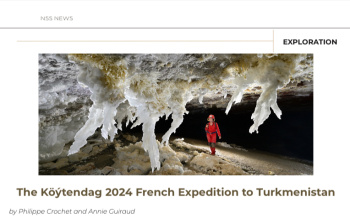 "NSS News" publishes article on French Speleological Expedition to Koytendag