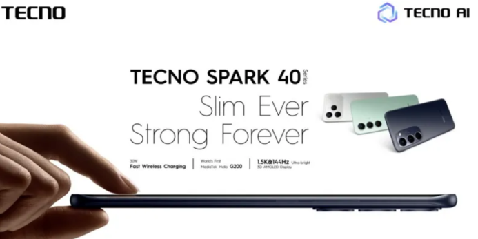  Tecno Spark 40: тонкие и доступные смартфоны с расширенным ИИ