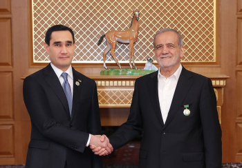 The President of Turkmenistan held meetings with the Presidents of Iran, Pakistan and Armenia