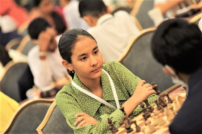  Turkmen chess players lead the Asian Championship among schoolchildren
