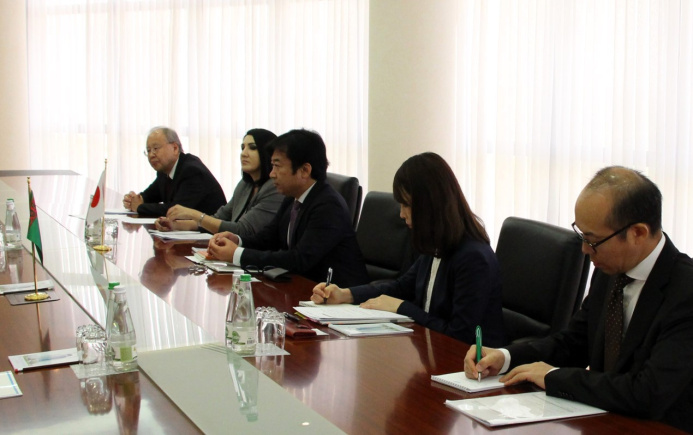  Special Representative of the Ministry of Foreign Affairs of Japan visits Ashgabat