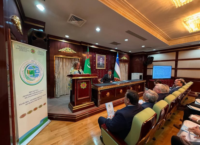  A briefing was held at the Embassy of Turkmenistan in the Republic of Uzbekistan