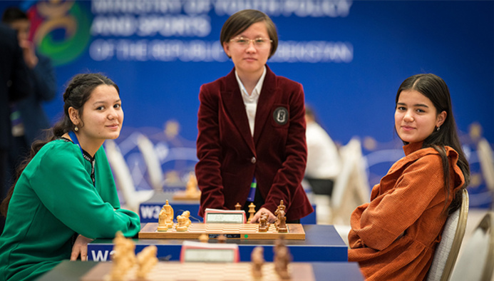  Blitz and rapid revealed new chess champions of Turkmenistan among boys and girls