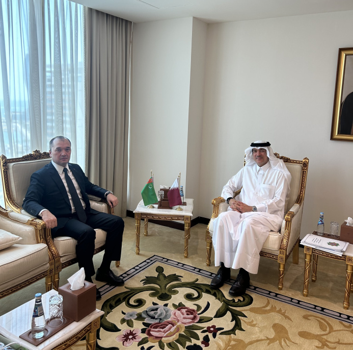  Talks held in Doha on expanding turkmen-qatari economic cooperation