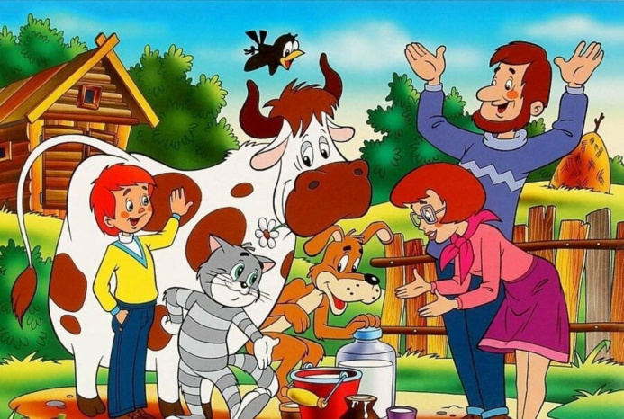  Soyuzmultfilm has released a training mobile game with the heroes of Prostokvashino.
