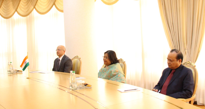  Ambassador of the Republic of India completes diplomatic mission in Ashgabat