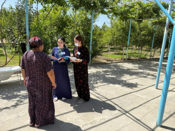 Geljekki durmuş işgärleri maşgalalaryň zerurlyklaryny öwrenmek boýunça meýdan işlerini geçirdiler