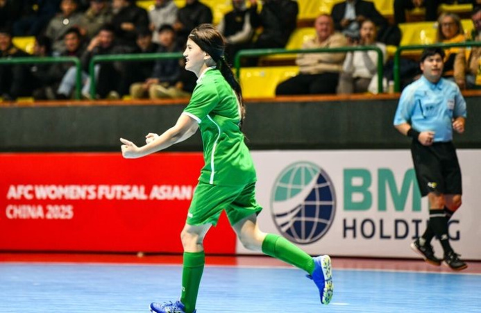  Turkmenistan women's futsal team wins Asian Cup qualifier