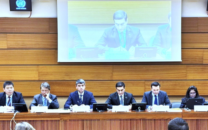  Turkmenistan confirms commitment to social reforms at the UN Human Rights Council