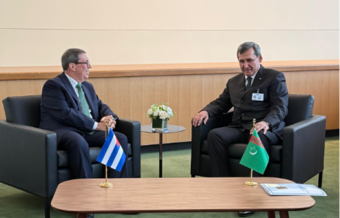  Turkmenistan and Cuba Discuss Cooperation on the Margins of UN General Assembly