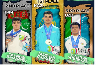 Astanada geçirilýän Aziýa çempionatynda türkmen agyr atletikaçylary ýene alty medal gazandylar