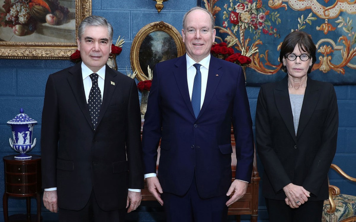  Results of the visit of the Chairman of the Halk Maslahaty of Turkmenistan to Monaco: negotiations with Prince Albert II