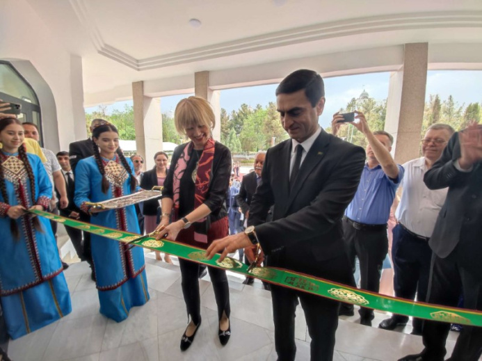  В Ашхабаде открыли новое здание Центра ОБСЕ