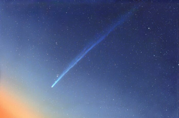 The bright comet Nishimura can be observed from Turkmenistan