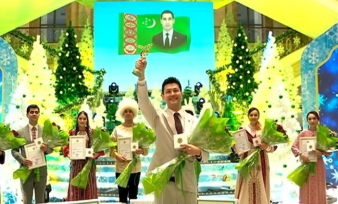  The final of the creative competition "Yylyň parlak yyldyzy" was held in Ashgabat