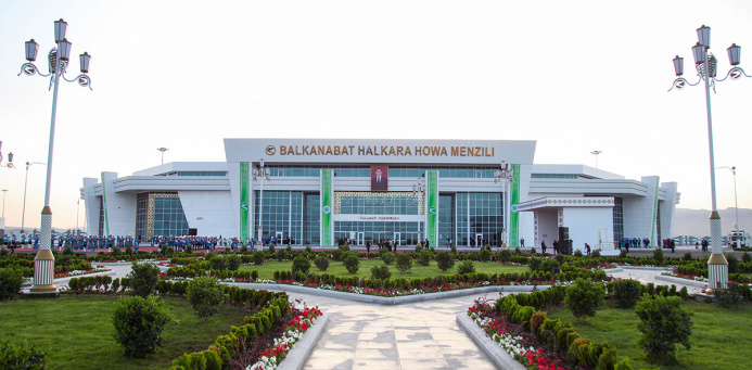  The new Balkanabat Airport will enable foreign airlines to make technical landings