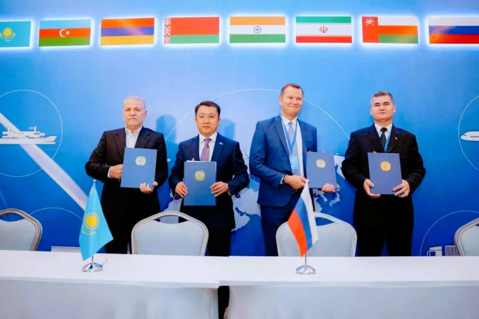  The Russian Federation, Kazakhstan, Turkmenistan and Iran will simultaneously develop the eastern branch of the North-South ITC