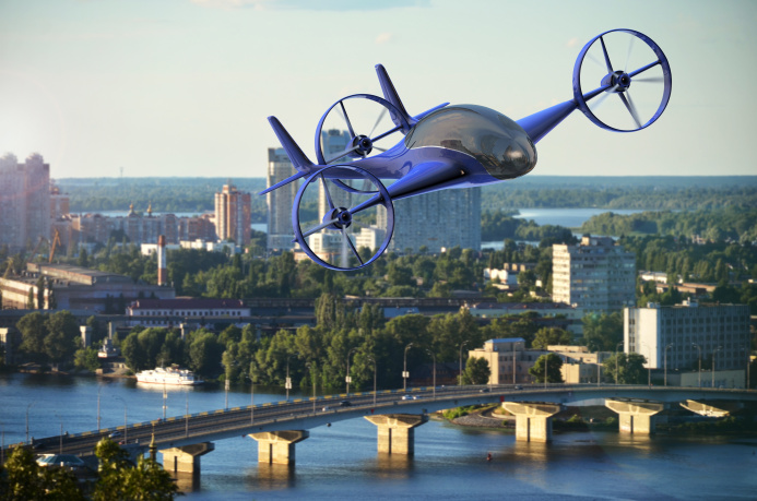  Use the sky, not the road - a “flying taxi” will appear in Paris