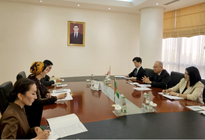  Turkmenistan and Japan Discuss Strengthening Bilateral Cooperation