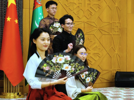 The Charm of China: A Festive Reception in Ashgabat