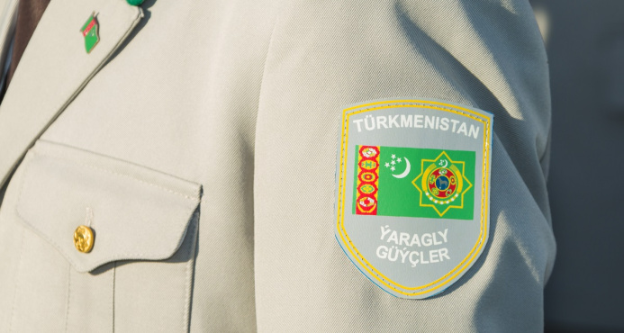  The President of Turkmenistan awarded and conferred ranks on military and law enforcement personnel.