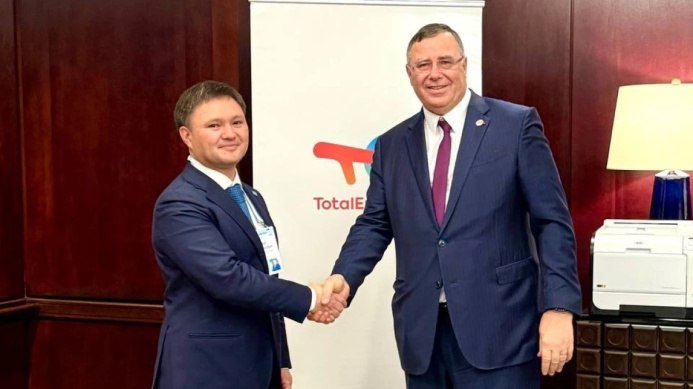  KazMunayGas and Total Energies Discuss Key Areas of Cooperation